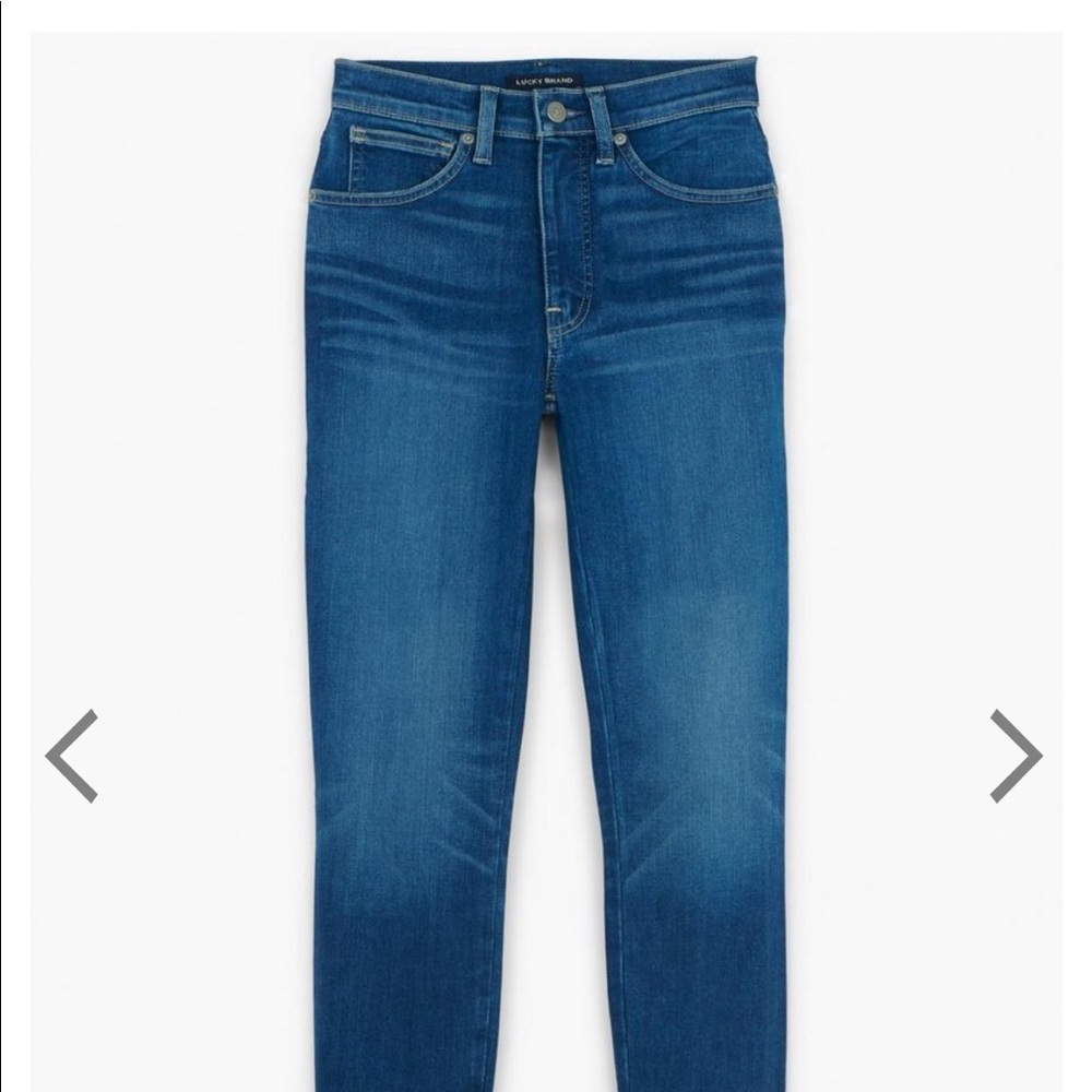 Lucky Brand High Rise Bridgette Skinny Jeans